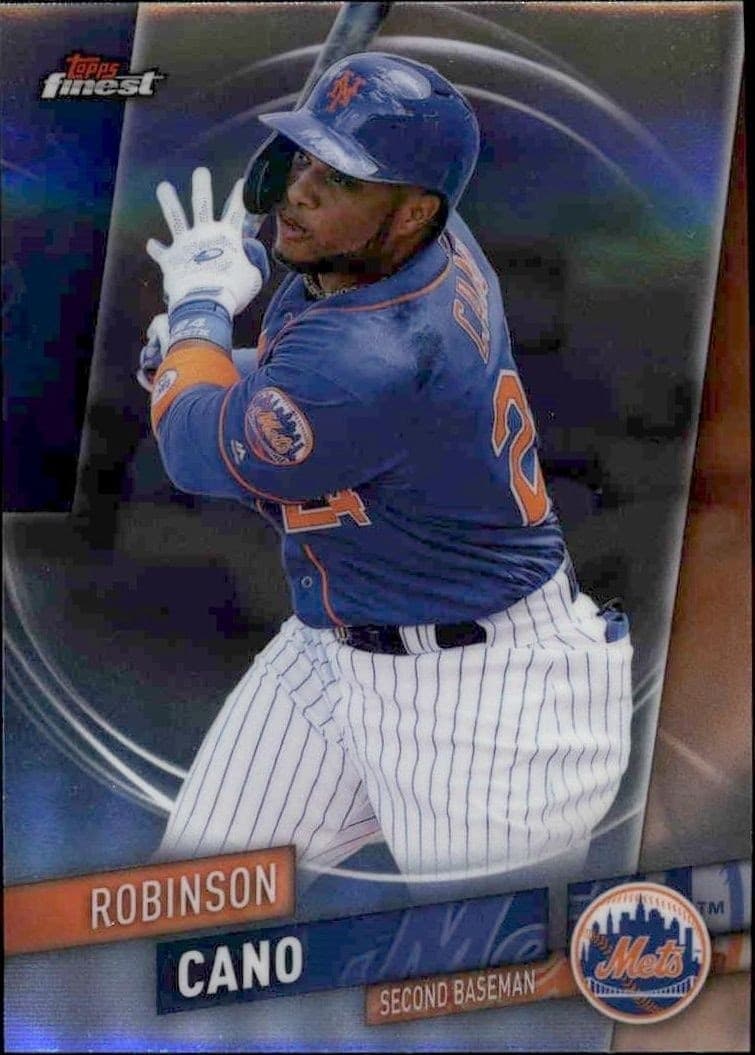 2019 Topps Finest Robinson Cano #34 trading card