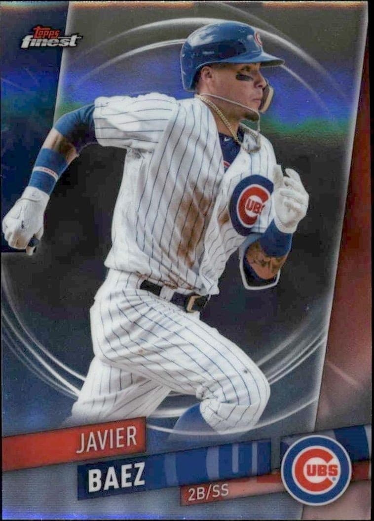 2019 Topps Finest Javier Baez #13 trading card