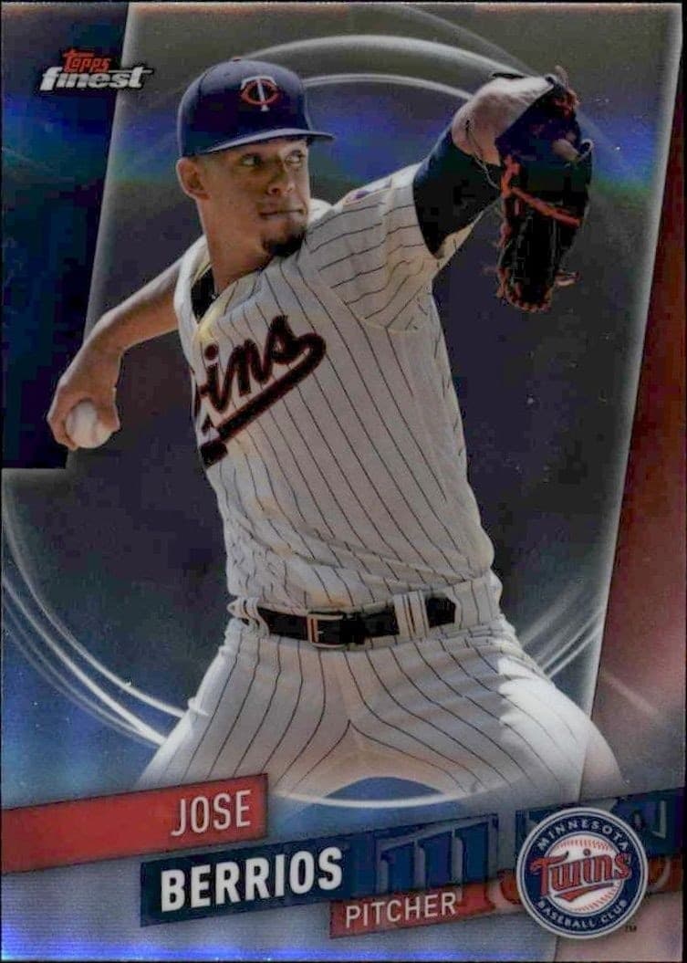 2019 Topps Finest José Berríos #55 trading card