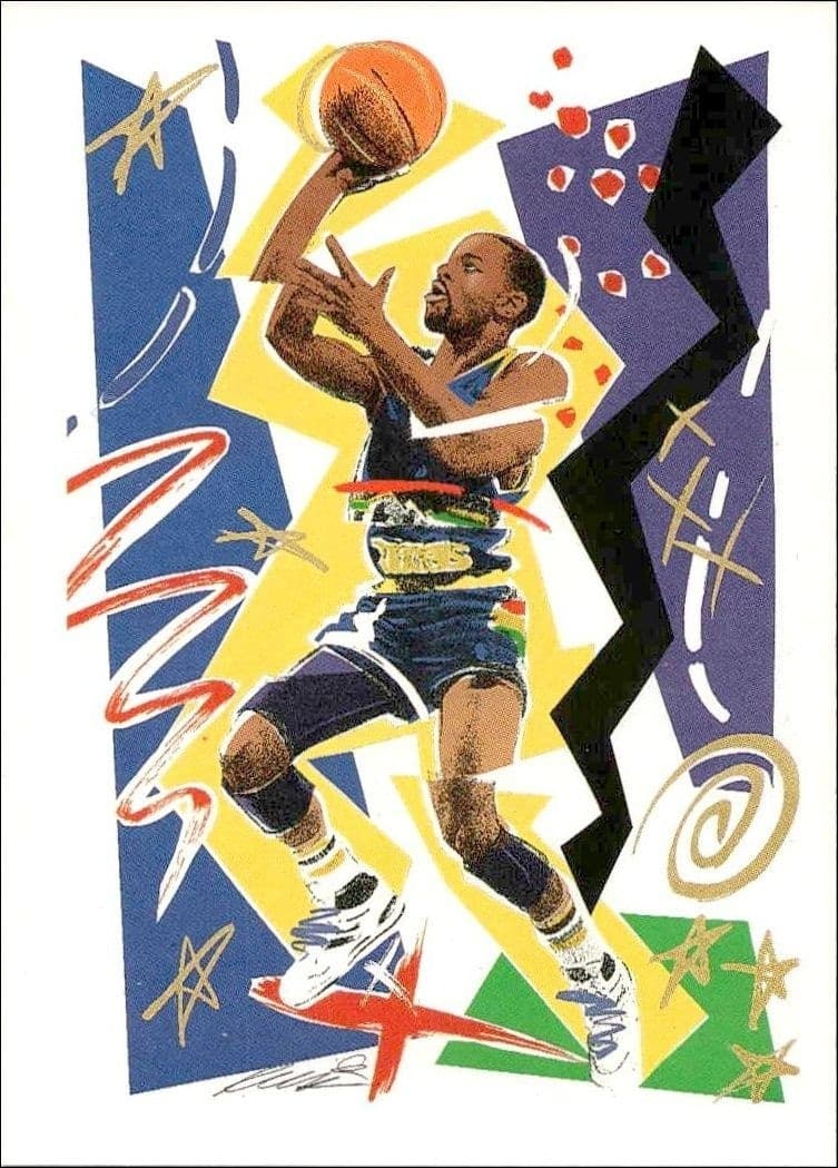 1990-91 Skybox NBA Hoops Michael Adams #361 trading card