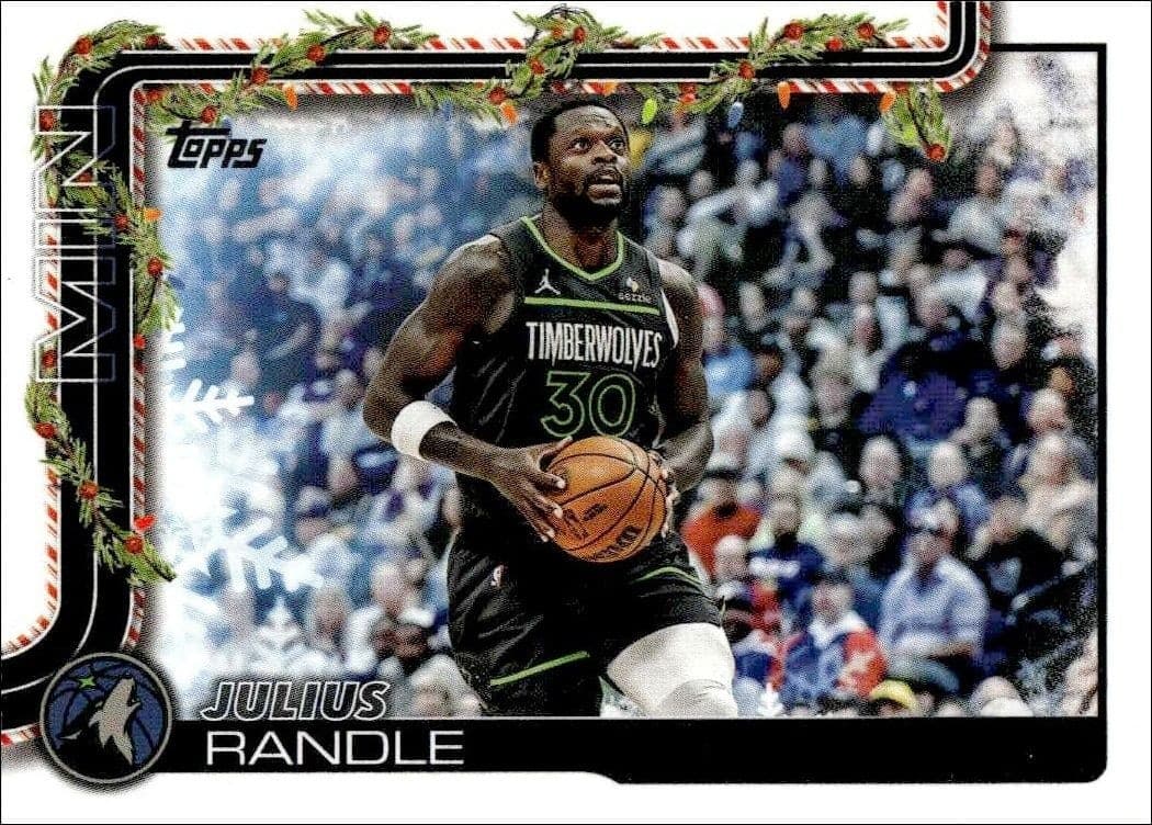 2025-26 Topps Holiday Julius Randle #H86 trading card