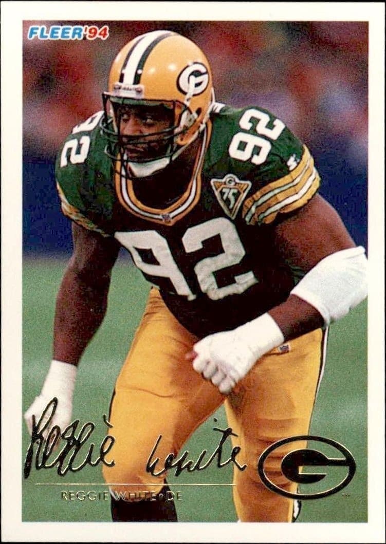1994 Fleer Reggie White #180 trading card