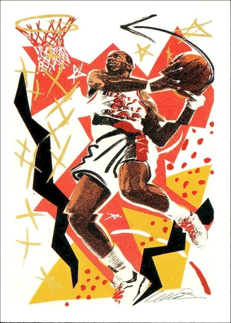 1990-91 Skybox NBA Hoops Clyde Drexler #376 trading card