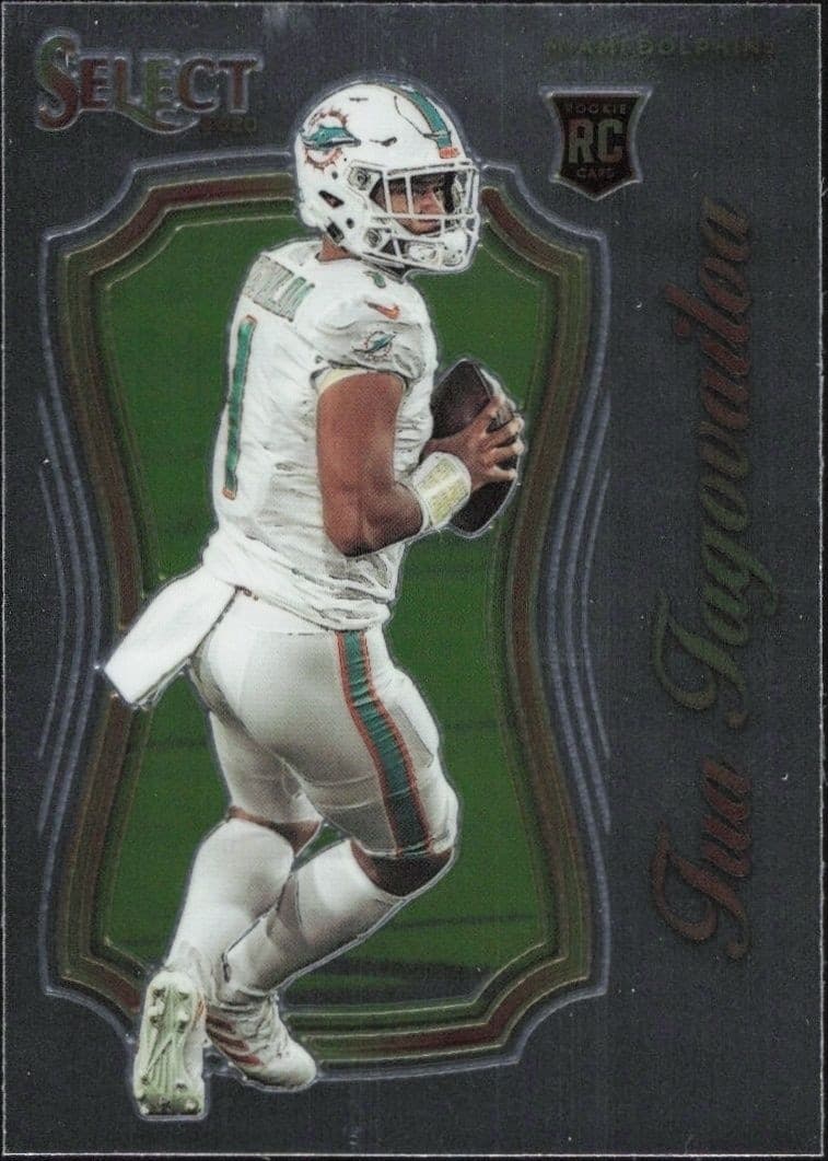 2020 Panini Select Tua Tagovailoa #SCR-3 trading card