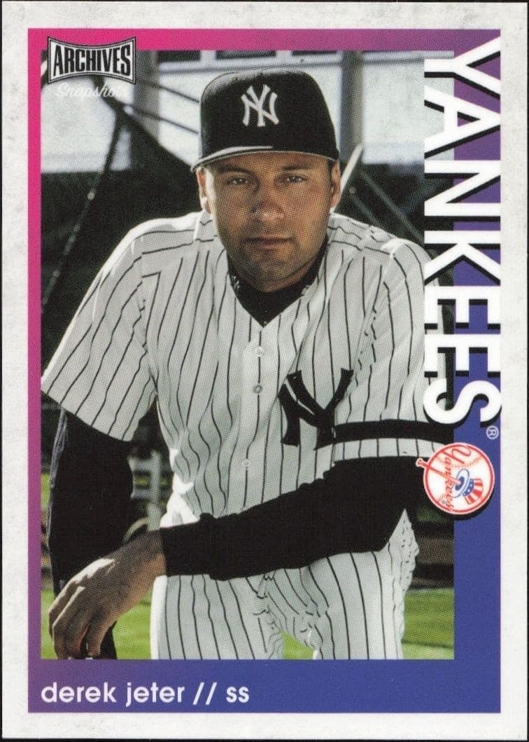 2022 Topps Archives Snapshots Derek Jeter #8 trading card