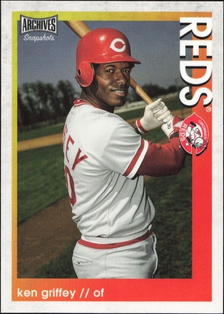 2022 Topps Archives Snapshots Ken Griffey #6 trading card