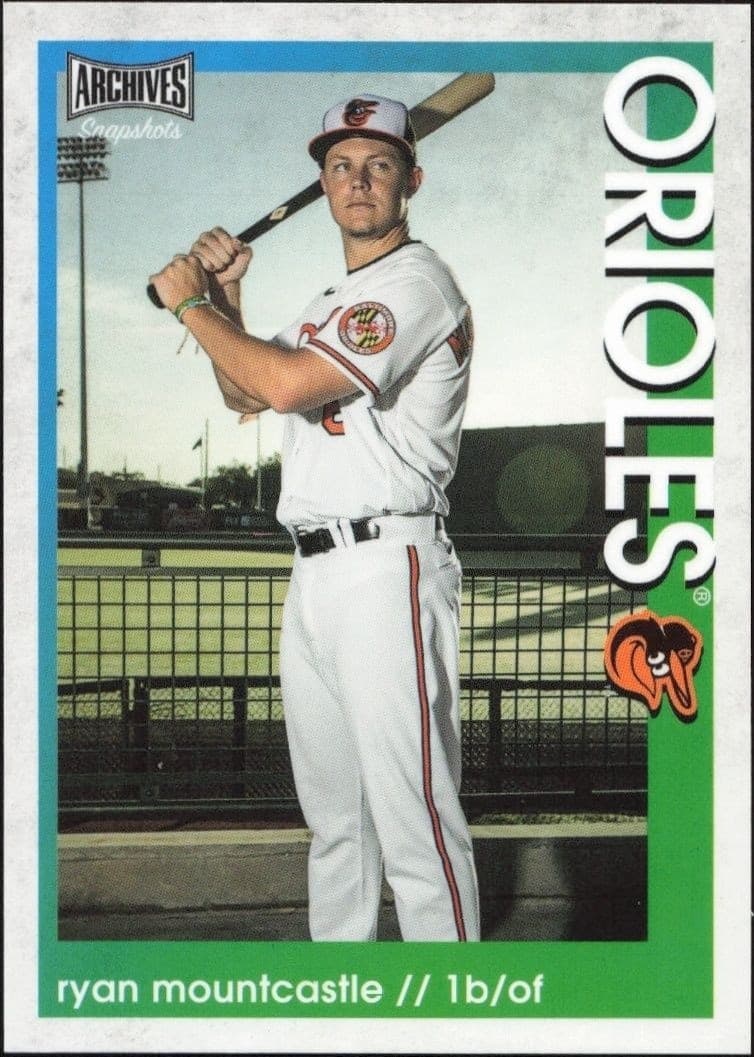 2022 Topps Archives Snapshots Ryan Mountcastle #27 trading card