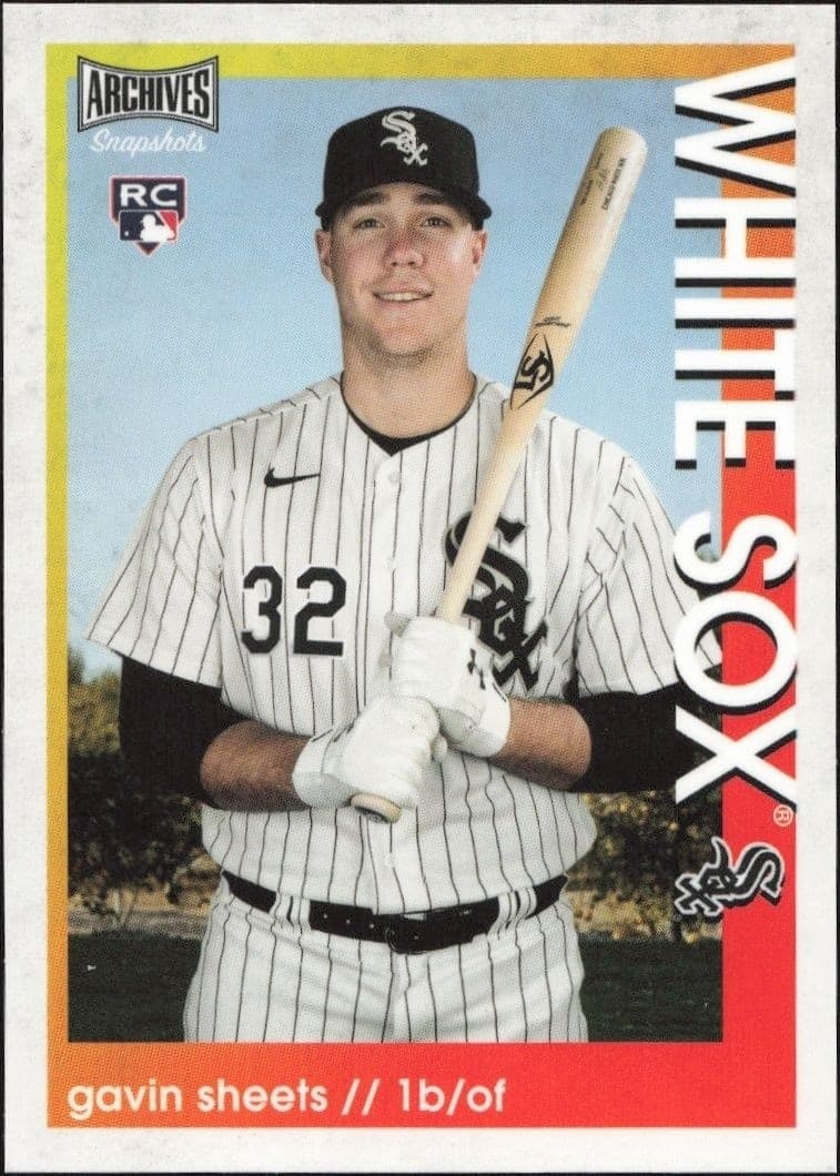 2022 Topps Archives Snapshots Gavin Sheets #39 trading card