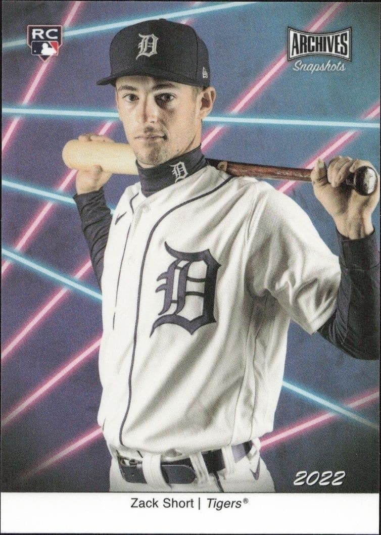 2022 Topps Archives Snapshots Zack Short #PD-9 trading card
