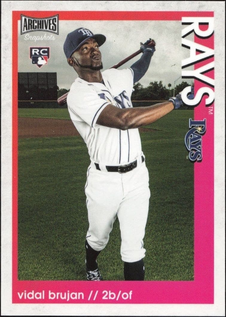 2022 Topps Archives Snapshots Vidal Brujan #24 trading card