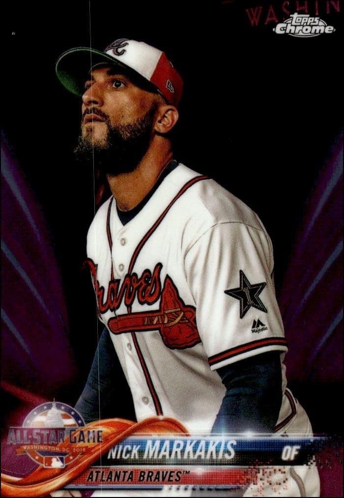 2018 Topps Update Series Nick Markakis #HMT71 trading card