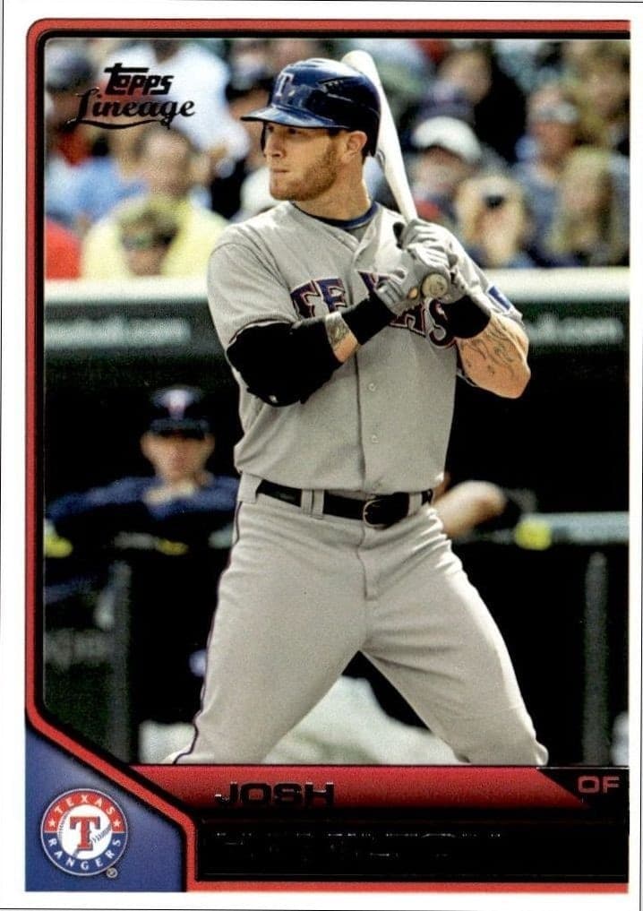2011 Topps Lineage Josh Hamilton #184 trading card