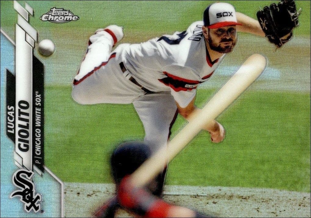 2020 Topps Chrome Lucas Giolito #46 trading card