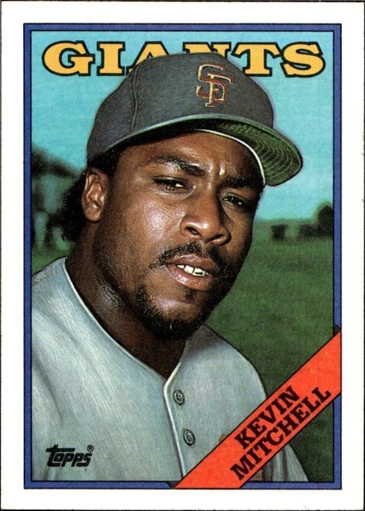 1988 Topps Kevin Mitchell #497 trading card