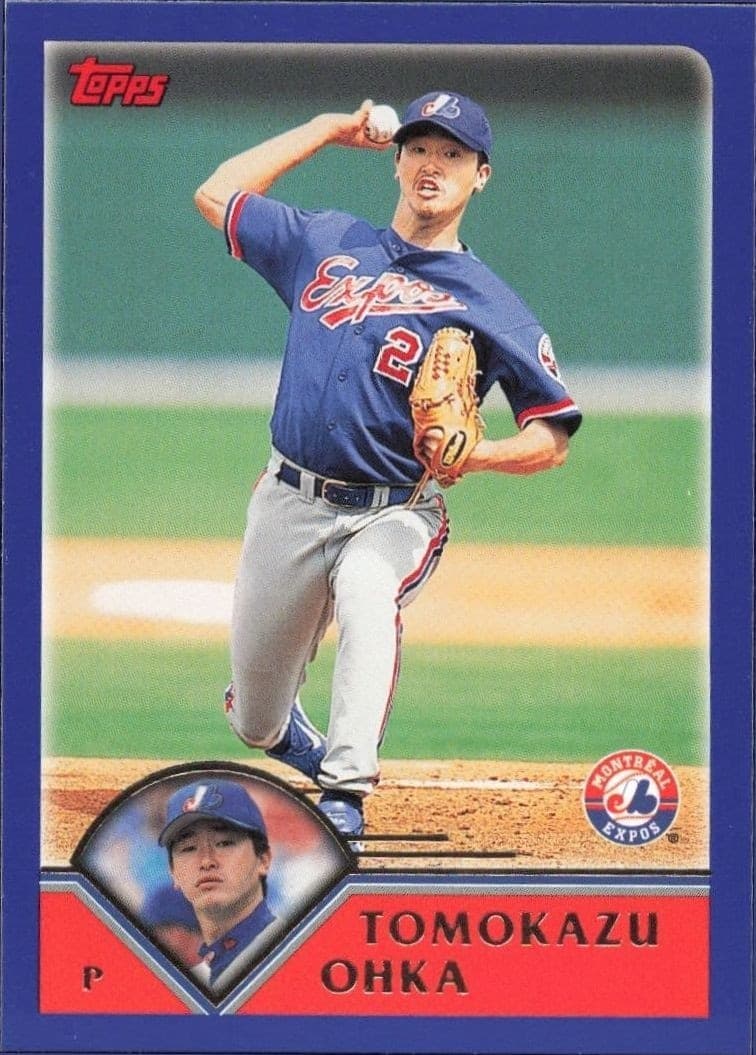 2003 Topps Tomokazu Ohka #113 trading card