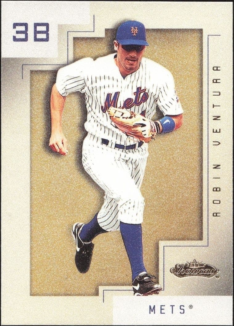 2001 Fleer Showcase Robin Ventura #25 trading card