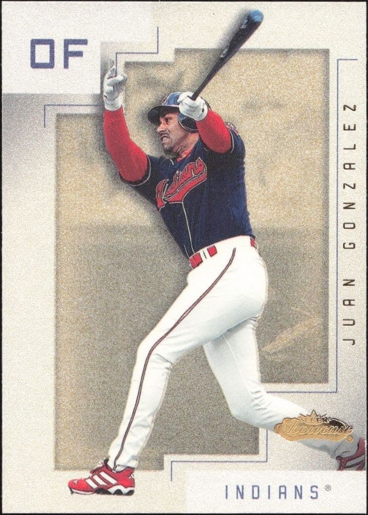 2001 Fleer Showcase Juan Gonzalez #46 trading card