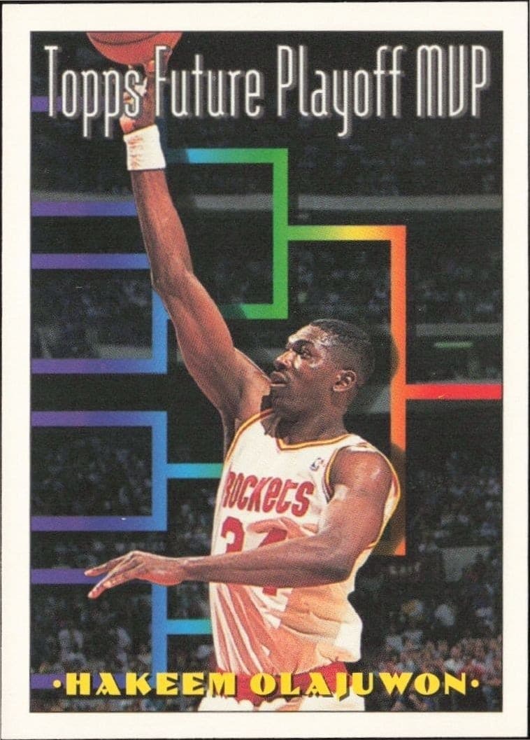 1993-94 Topps Hakeem Olajuwon #205 trading card