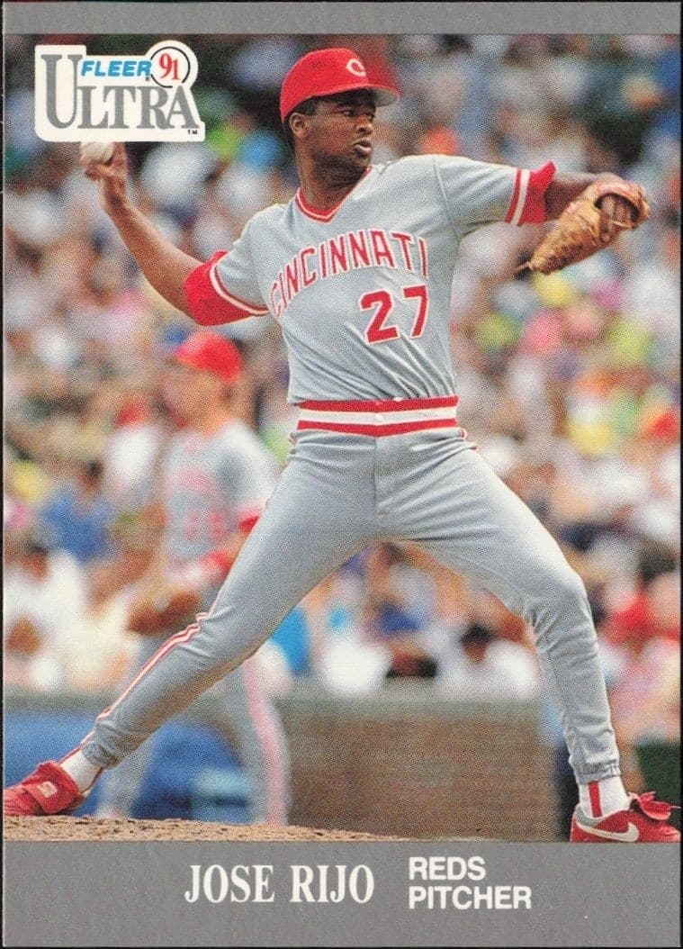 1991 Fleer Ultra Jose Rijo #102 trading card