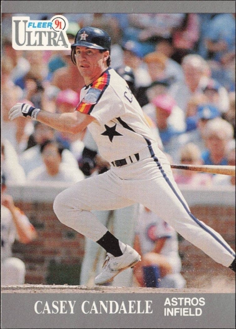 1991 Fleer Ultra Casey Candaele #134 trading card
