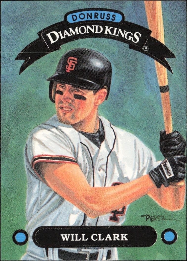1992 Donruss Will Clark #DK-2 trading card