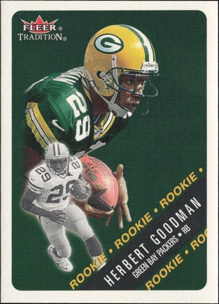 2000 Fleer Tradition Glossy Herbert Goodman #426 football trading card front