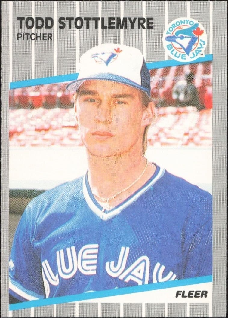 1989 Fleer Todd Stottlemyre #245 trading card