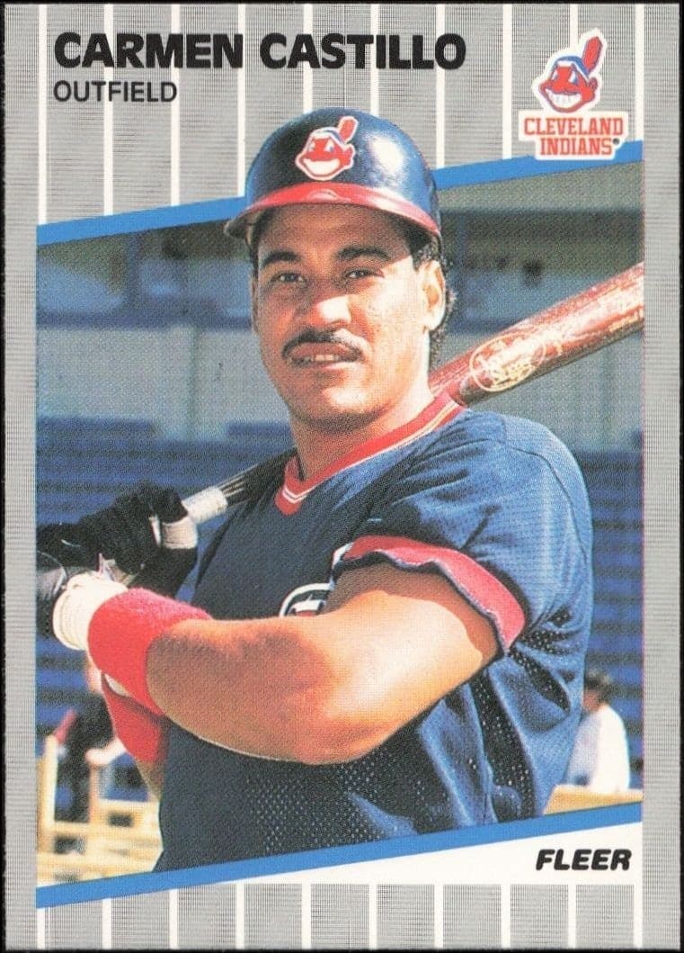 1989 Fleer Carmen Castillo #401 trading card