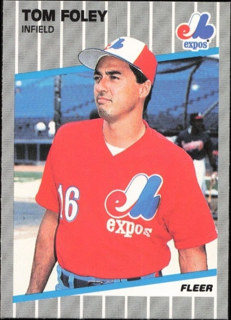 1989 Fleer Tom Foley #375 trading card