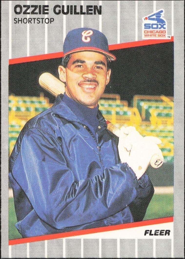 1989 Fleer Ozzie Guillen #497 trading card