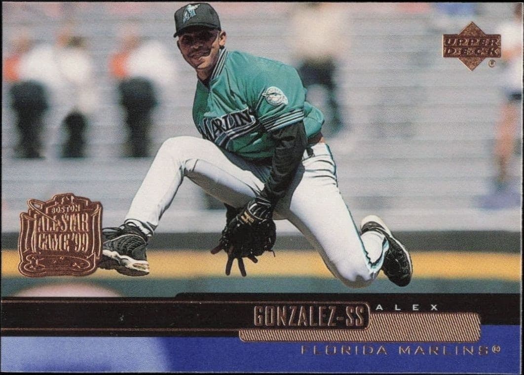2000 Upper-Deck Alex Gonzalez #121 trading card