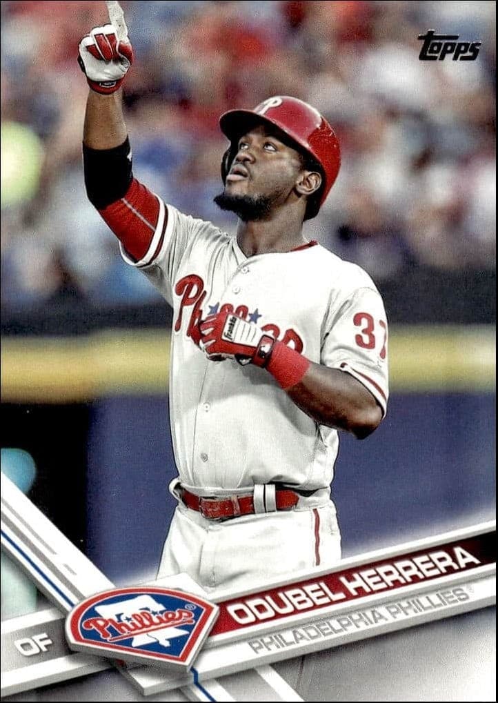 2017 Topps Series 2 Odubel Herrera #612 trading card