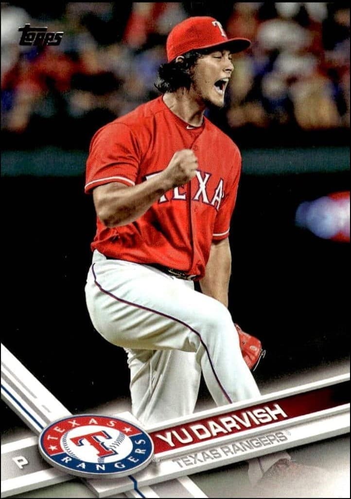 2017 Topps Series 2 Yu Darvish #665 trading card