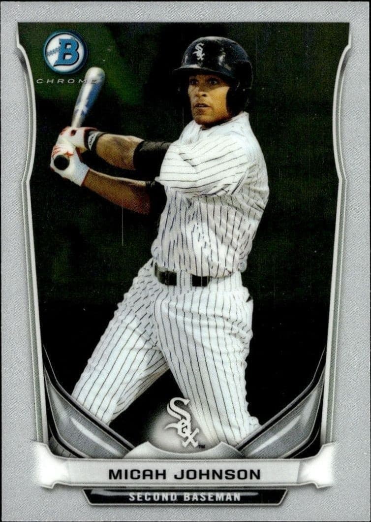 2014 Bowman Chrome Micah Johnson #BCP26 trading card