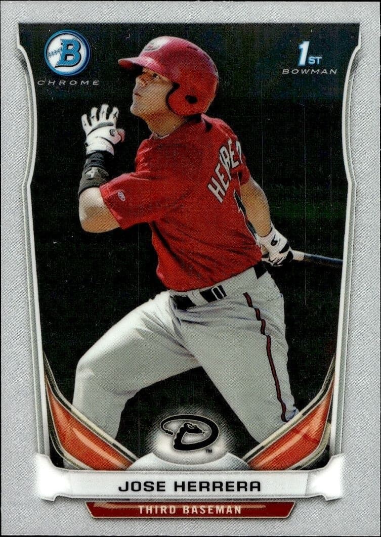 2014 Bowman Chrome Jose Herrera #BCP107 trading card