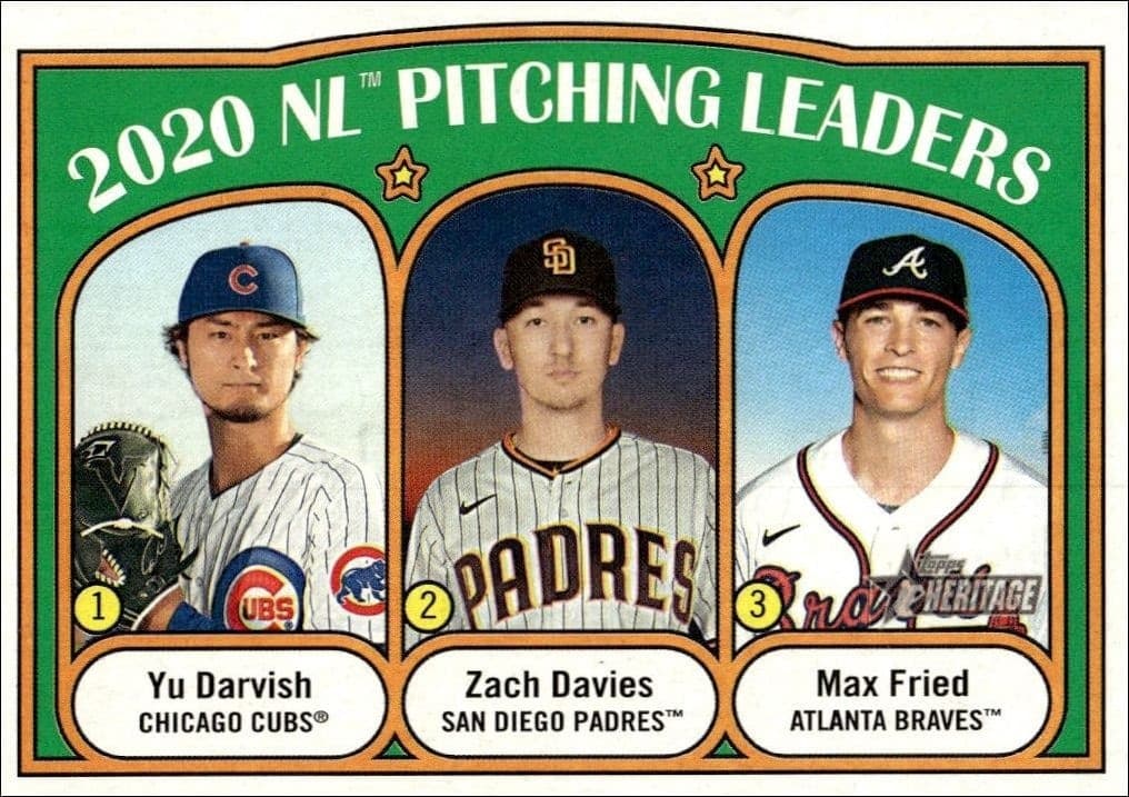 2021 Topps Heritage Max Fried #93 trading card
