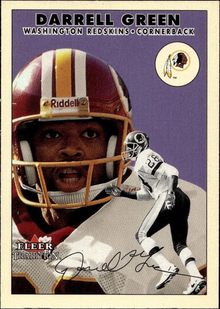2000 Fleer Tradition Glossy Darrell Green #102 trading card