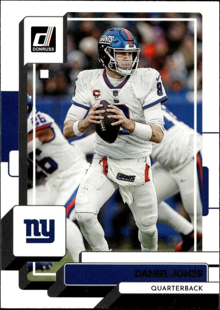 2022 Panini Donruss Daniel Jones #162 trading card