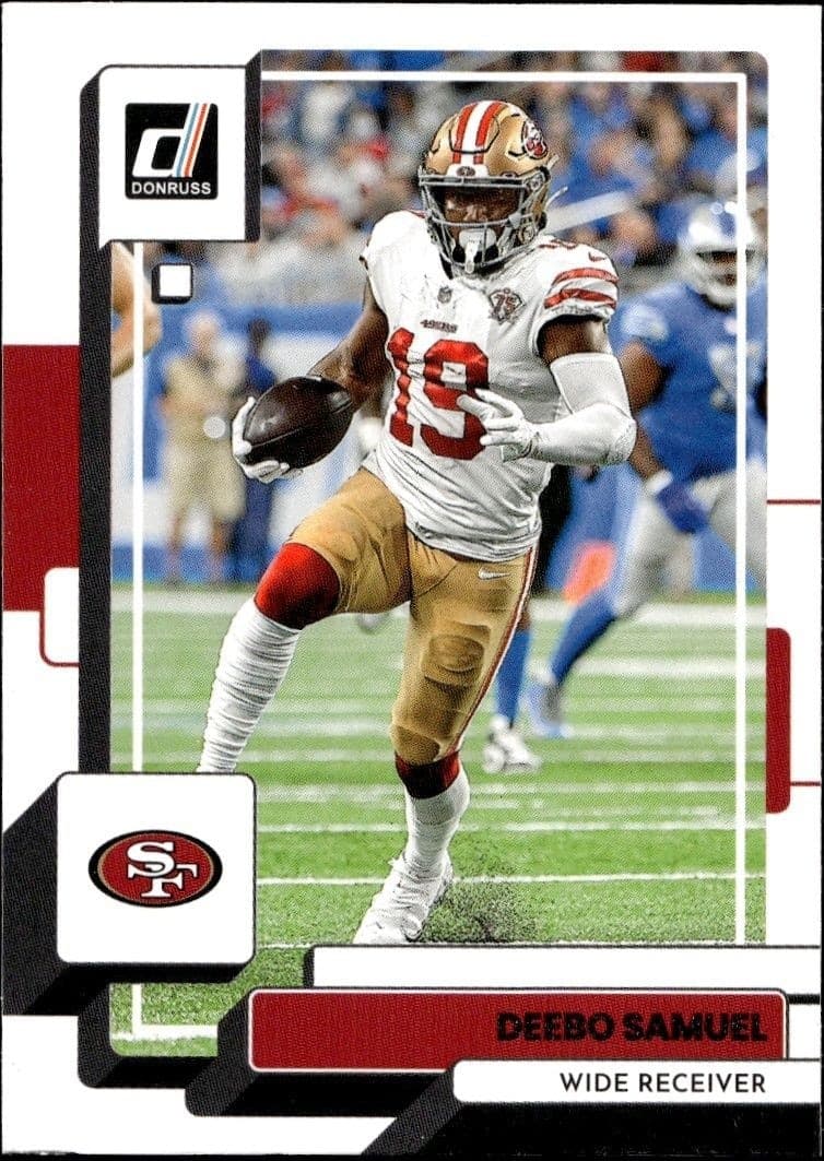 2022 Panini Donruss Deebo Samuel #22 trading card