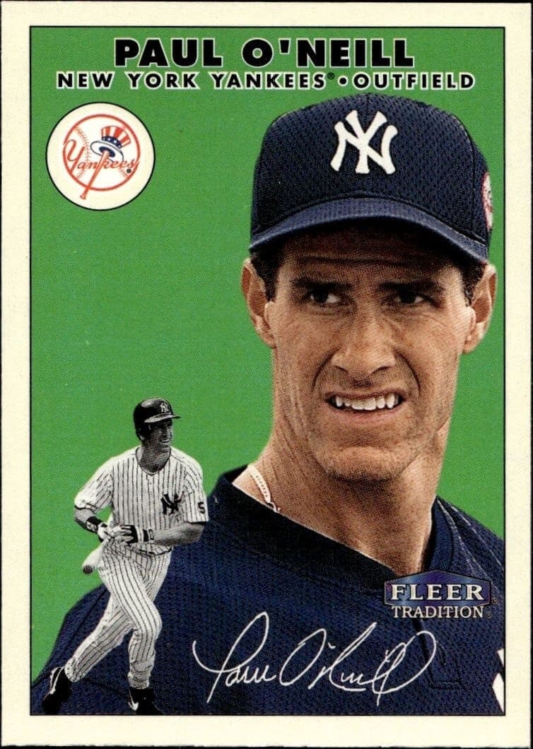 2000 Fleer Tradition Glossy Paul O'Neill #136 trading card