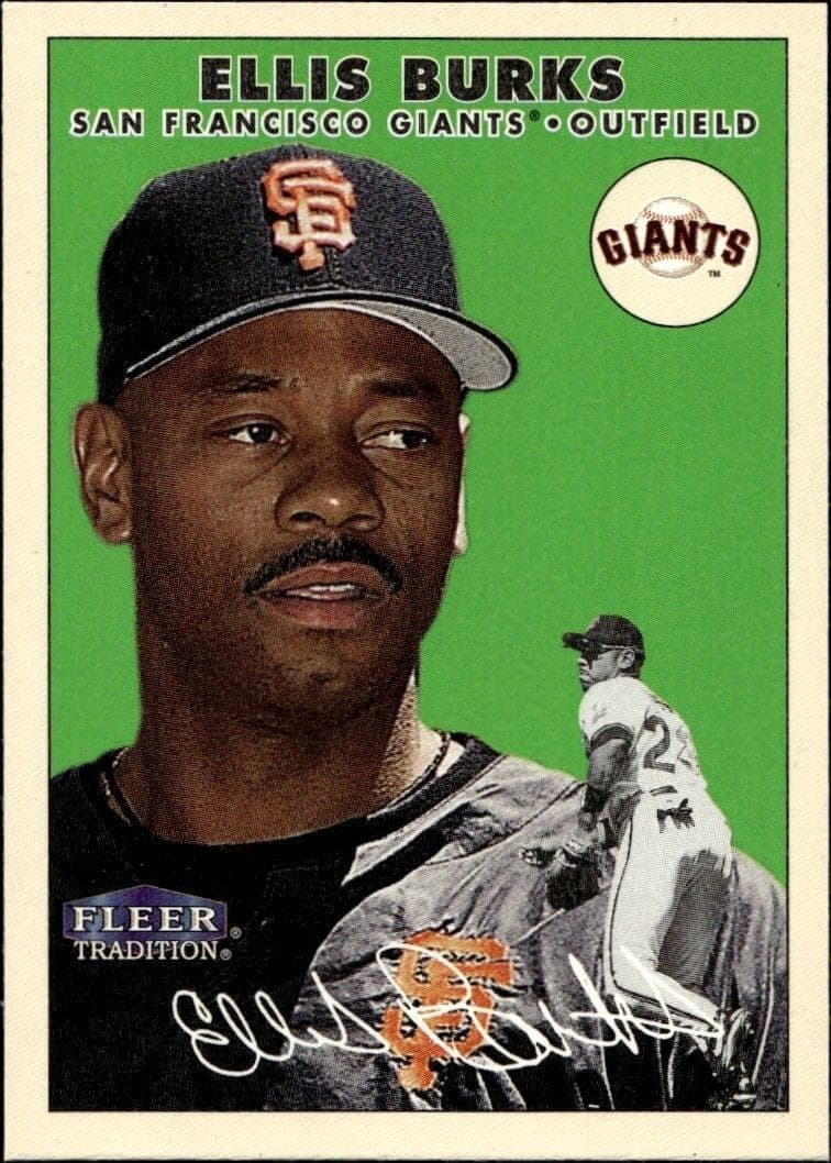 2000 Fleer Tradition Glossy Ellis Burks #108 baseball trading card front