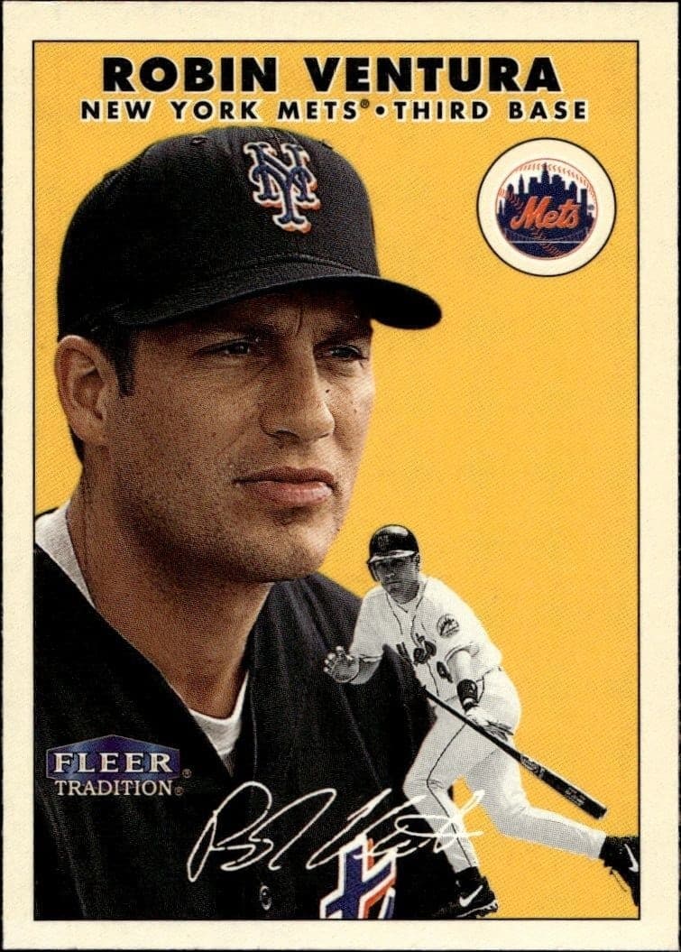 2000 Fleer Tradition Glossy Robin Ventura #344 trading card