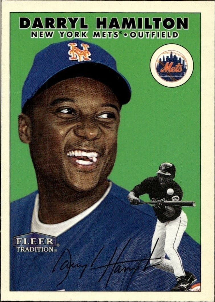 2000 Fleer Tradition Glossy Darryl Hamilton #380 trading card