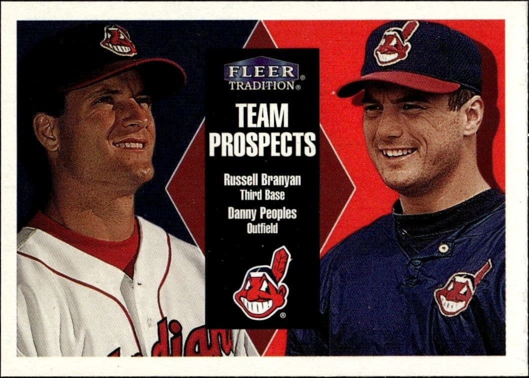 2000 Fleer Tradition Glossy Russell Branyan #70 baseball trading card front