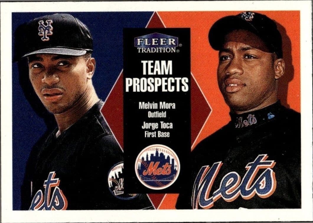 2000 Fleer Tradition Glossy Melvin Mora #133 trading card