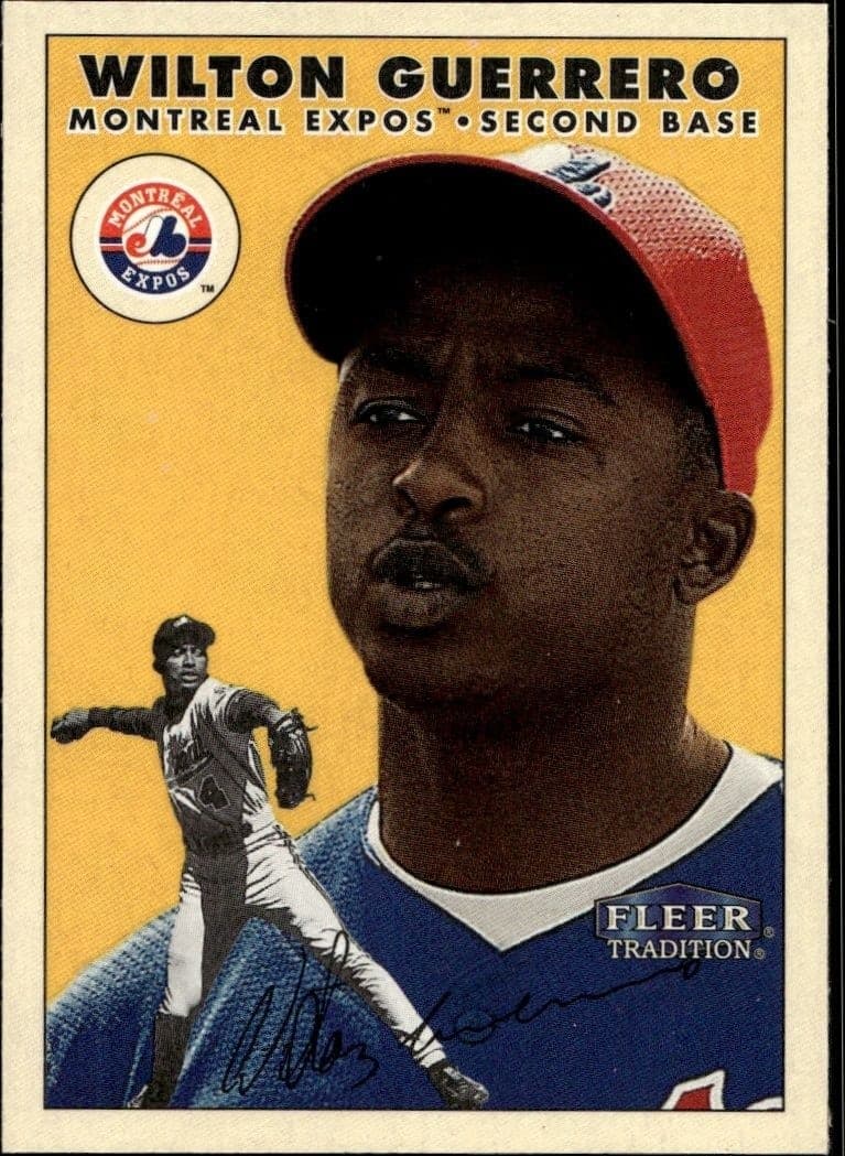 2000 Fleer Tradition Glossy Wilton Guerrero #417 baseball trading card front