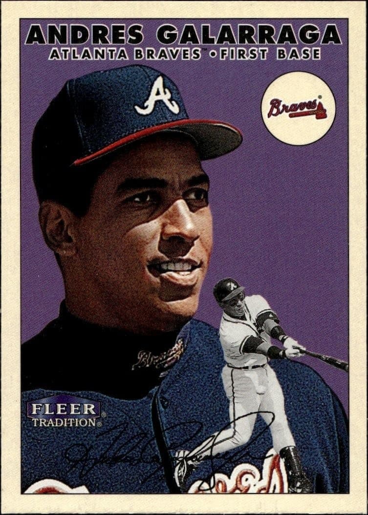 2000 Fleer Tradition Glossy Andres Galarraga #203 trading card