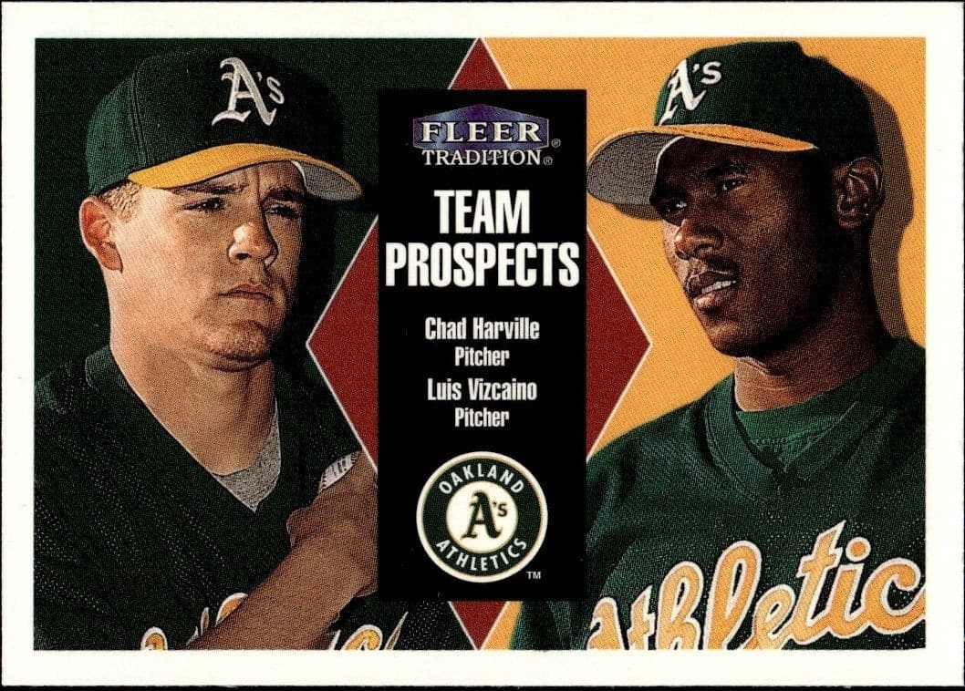 2000 Fleer Tradition Glossy Chad Harville #434 baseball trading card front