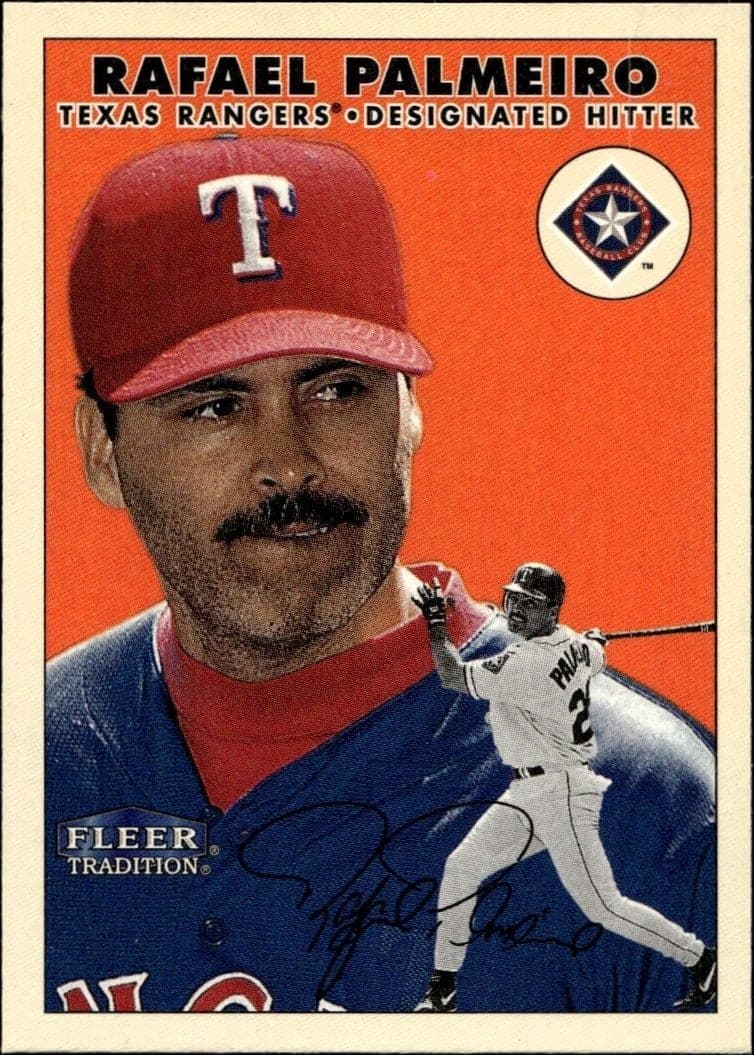 2000 Fleer Tradition Glossy Rafael Palmeiro #228 trading card