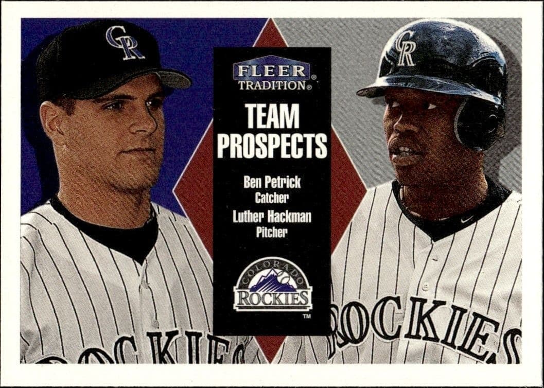 2000 Fleer Tradition Glossy Ben Petrick #318 trading card